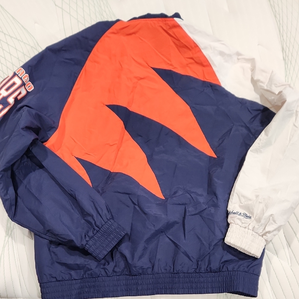 Mitchell & Ness Navy Throwback Jacket - image 6